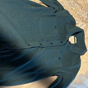 Thread & Supply Teal Button Down Shirt